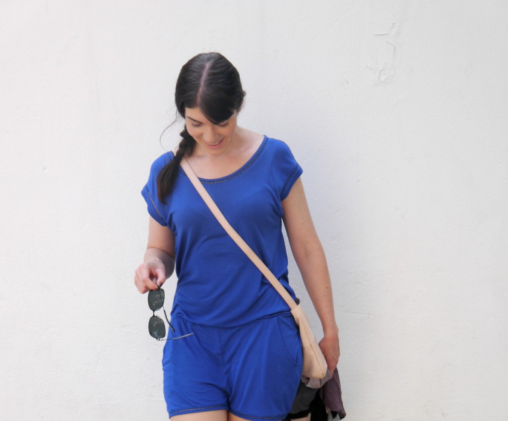 Royal Blue Romper | esprit