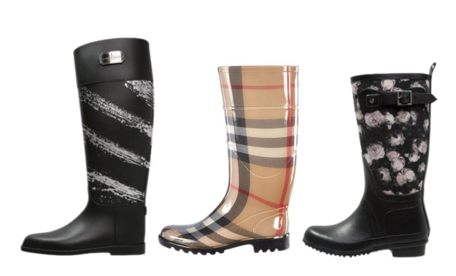 Burberry rain boots clearance womens 2015