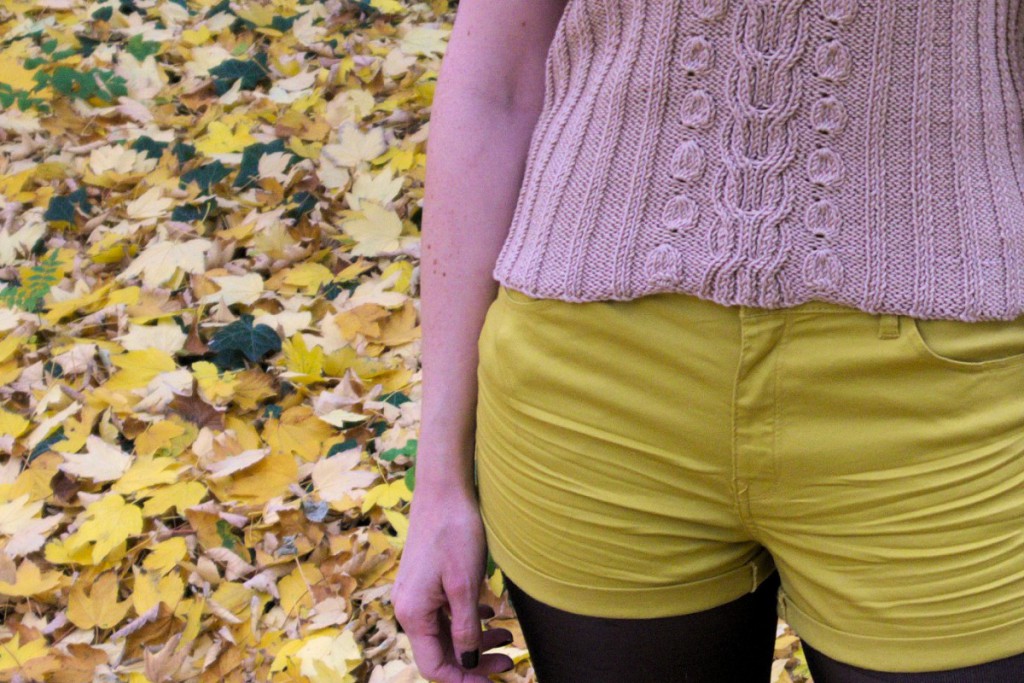 Yellow shorts by H&M