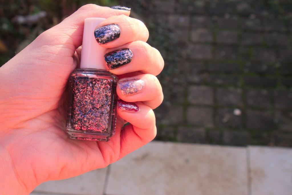 Essie glitter nails