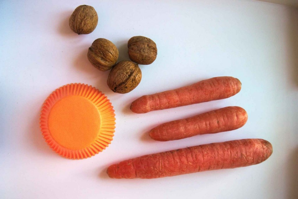 carrots and walnuts