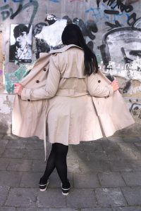 flashing in a trenchcoat