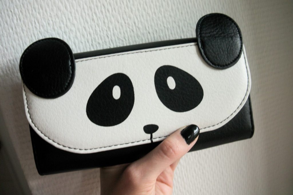 panda novelty purse