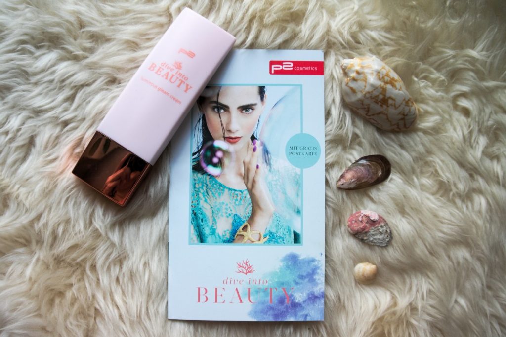 p2 Dive Into Beauty luminous gleam cream