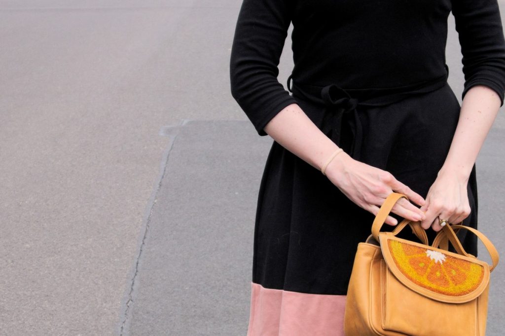 orange slice sarah's bag