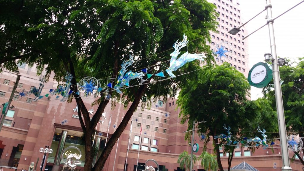 Singapore Christmas decorations Orchard Road