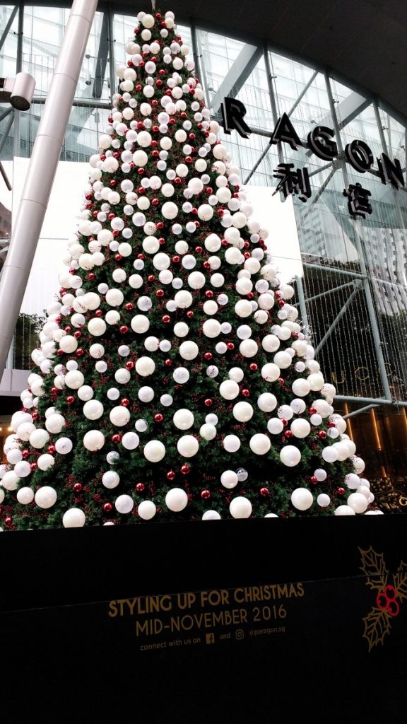 Singapore Christmas decorations Orchard Road