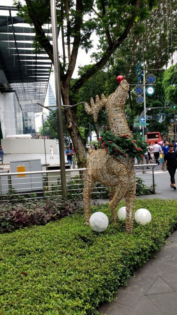 Singapore Christmas decorations Orchard Road