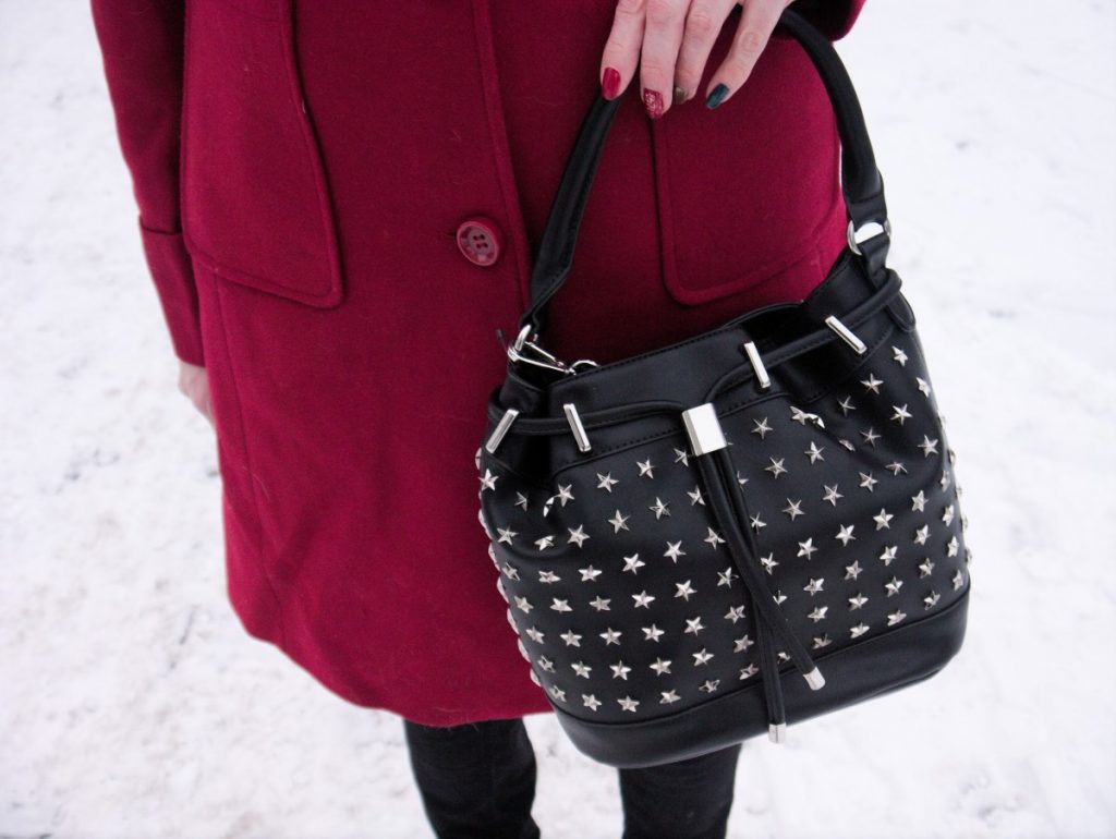 star-studded bag