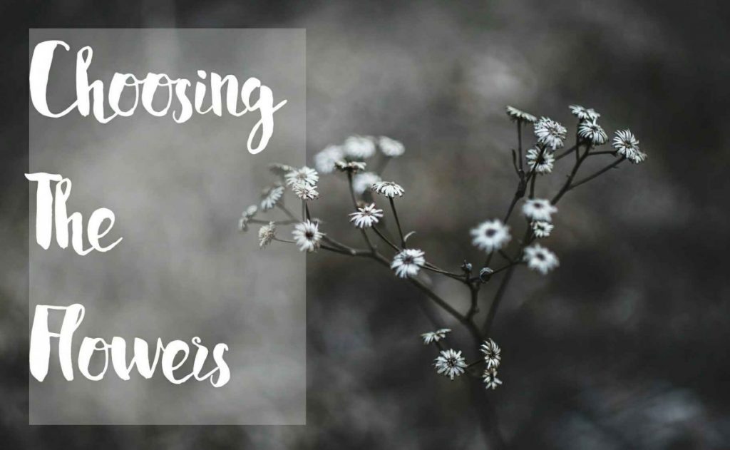 tips for choosing the wedding flowers